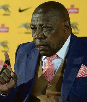 Bafana Bafana coach Shakes Mashaba feels he has been unfairly criticised 
PHOTo: Trevor Kunene
