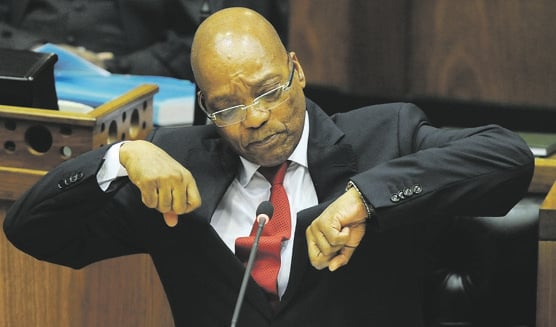President Jacob Zuma. Picture: Leanne Stander