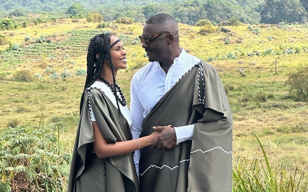 Idris Elba and Sabrina Dhowre Elba went to Rwanda to attend the country's annual gorilla naming ceremony.