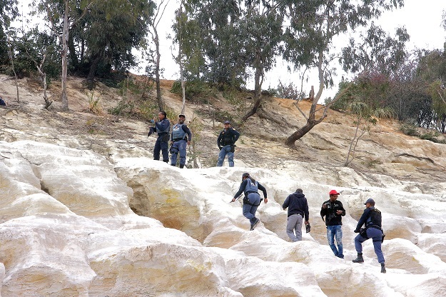 Police conducted a massive raid on illegal mining in Krugersdorp.