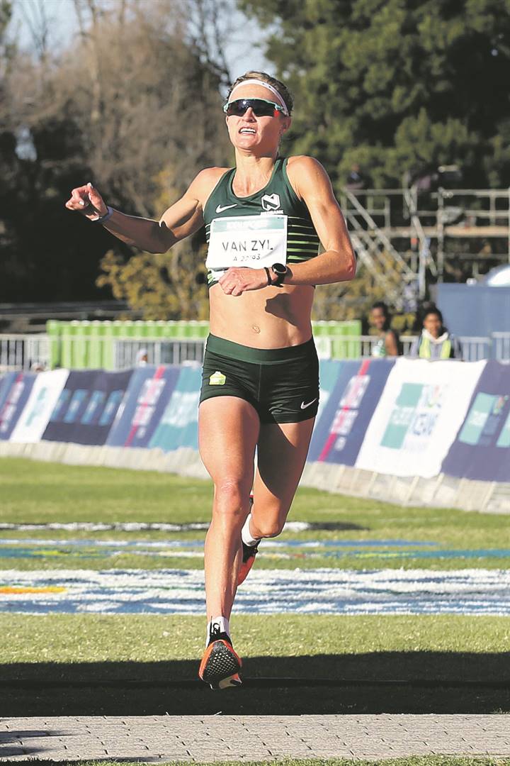 Irvette van Zyl said she’ll give her best in the Spar women’s 10km race in Tshwane on Saturday, having recovered from injury. Photo by BackpagePix