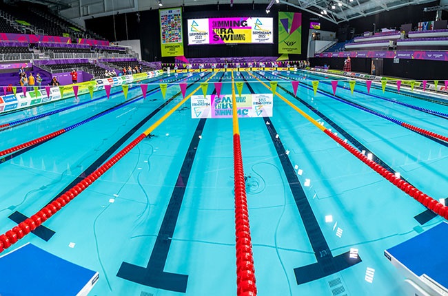 Sandwell Aquatic Centre in Birmingham for the Commonwealth Games