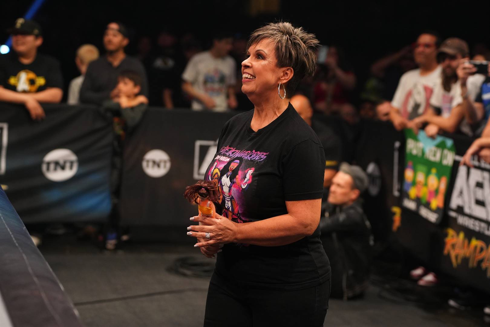 Vickie Guerrero is actually a sweet soul away from the ring. Photo: Supplied
