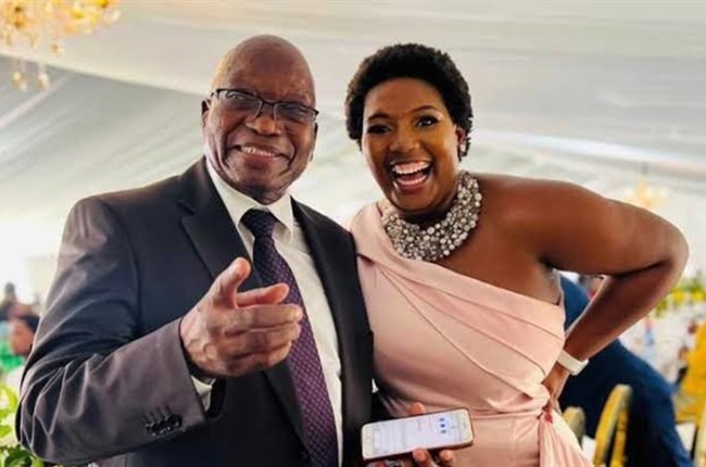 LaConco shares details about her relationship with her baby daddy, Jacob Zuma