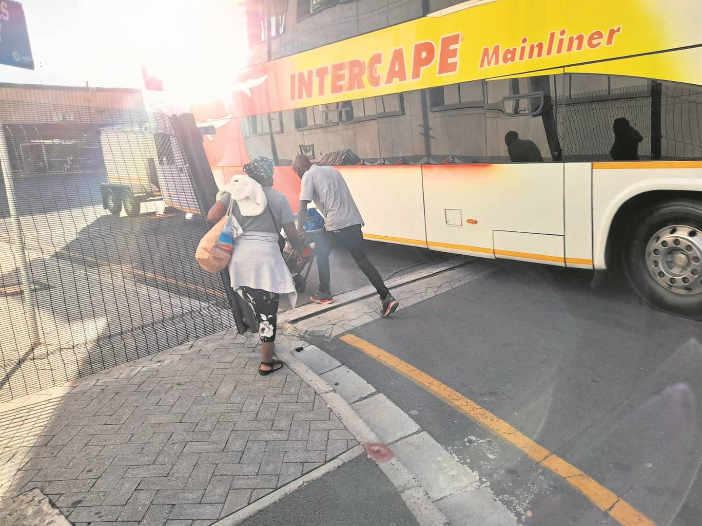 Three Intercape bus drivers were attacked in Cape Town in one week.                   Photo by Misheck Makora