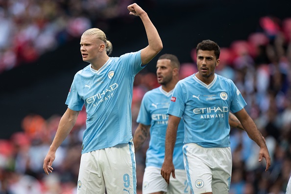 Manchester City stars were involved in a bust-up with Arsenal staff after suffering a 1-0 defeat at the Emirates. 