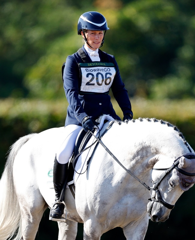 Zara Tindall competed in the Festival of British E