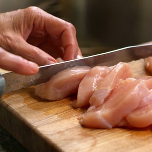 Salmonella is not only spread through raw chicken.