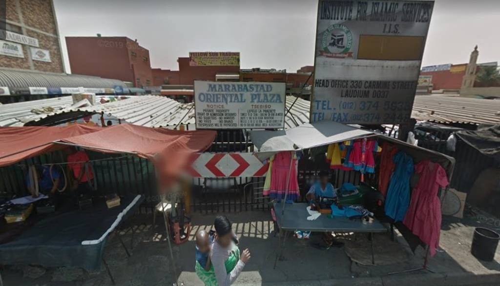 Marabastad in Pretoria. Google© Streetview, Google Maps, taken 2017, accessed 2022.