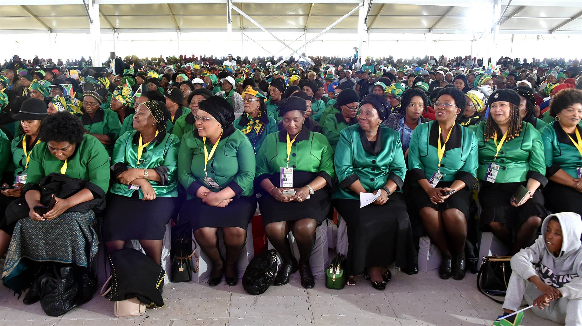 An audience attending a Women's Day celebration. Photo: GCIS