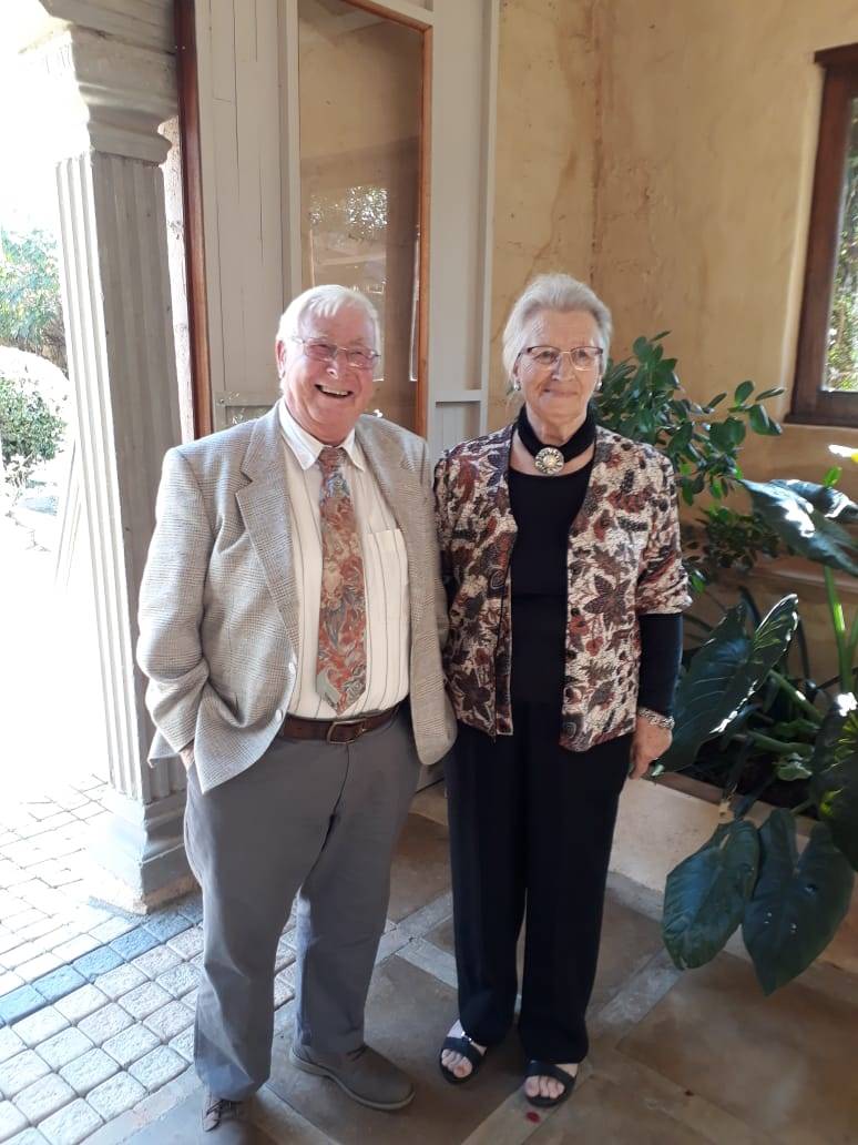 Johannes (87) en Carla (85) Van Reeuwyk. 