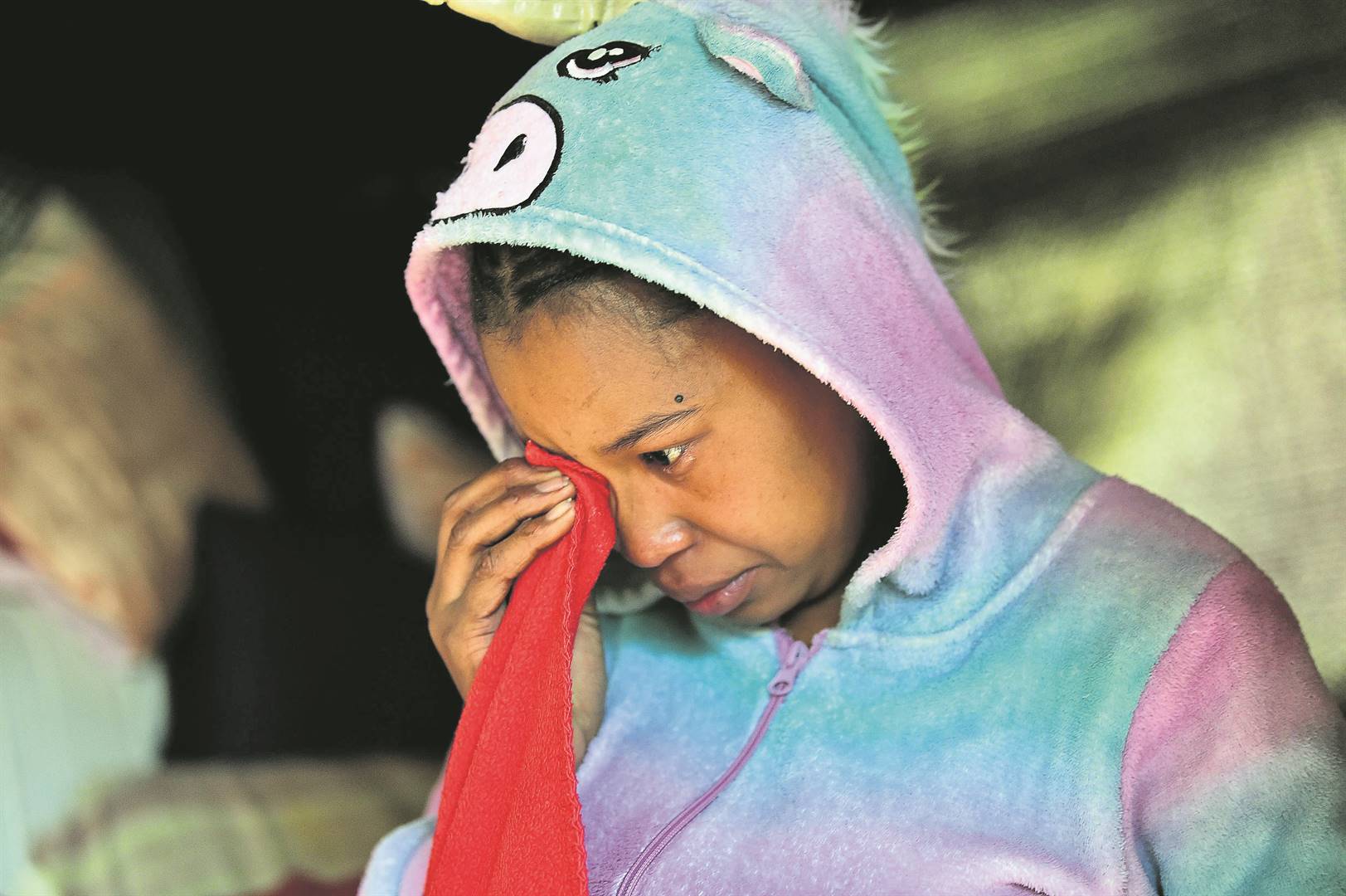 Sebenzile Mngwenyama lost her baby daddy and her brother in the Soweto tavern shooting last month. ­             Photo by             Christopher Moagi