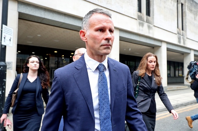 Former soccer star Ryan Giggs is on trial in the UK. He's charged with using controlling and coercive behaviour and assaulting ex-girlfriend Kate Greville. (PHOTO: Gallo Images / Getty Images)