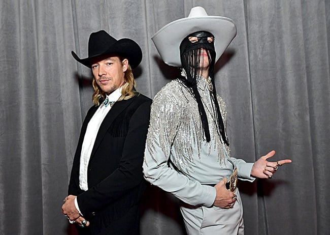 Diplo and Orville Peck.