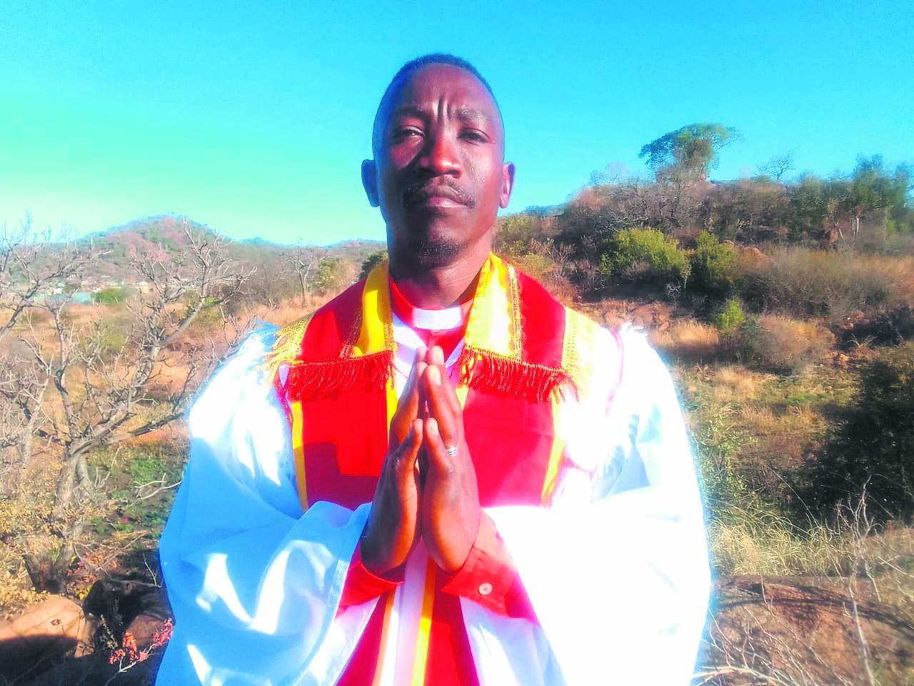 Ordained St Paul Apostolic Church bishop Lebogang Manamela was sentenced to 25 years in 2005.  Photo by      Raymond Morare