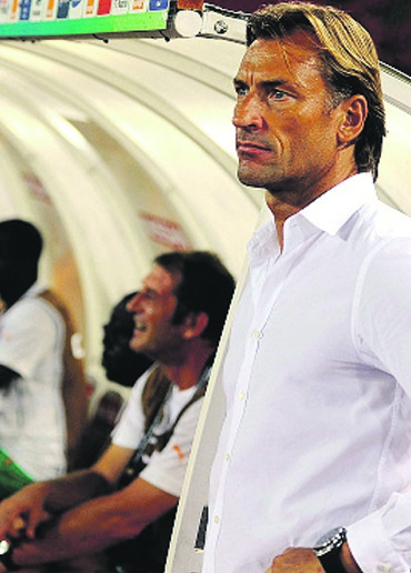 New Morocco coach Herve Renard gets early success.  Photo by Getty Images 
