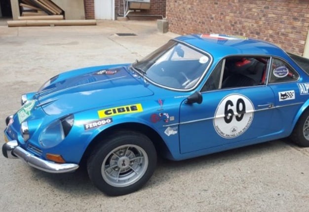 <B>ALPINE SOLD AT AUCTION:</B> A rare Alpine 110 1600S was sold for R1.4-million at an auction in SA. <I>Image: Supplied</I>