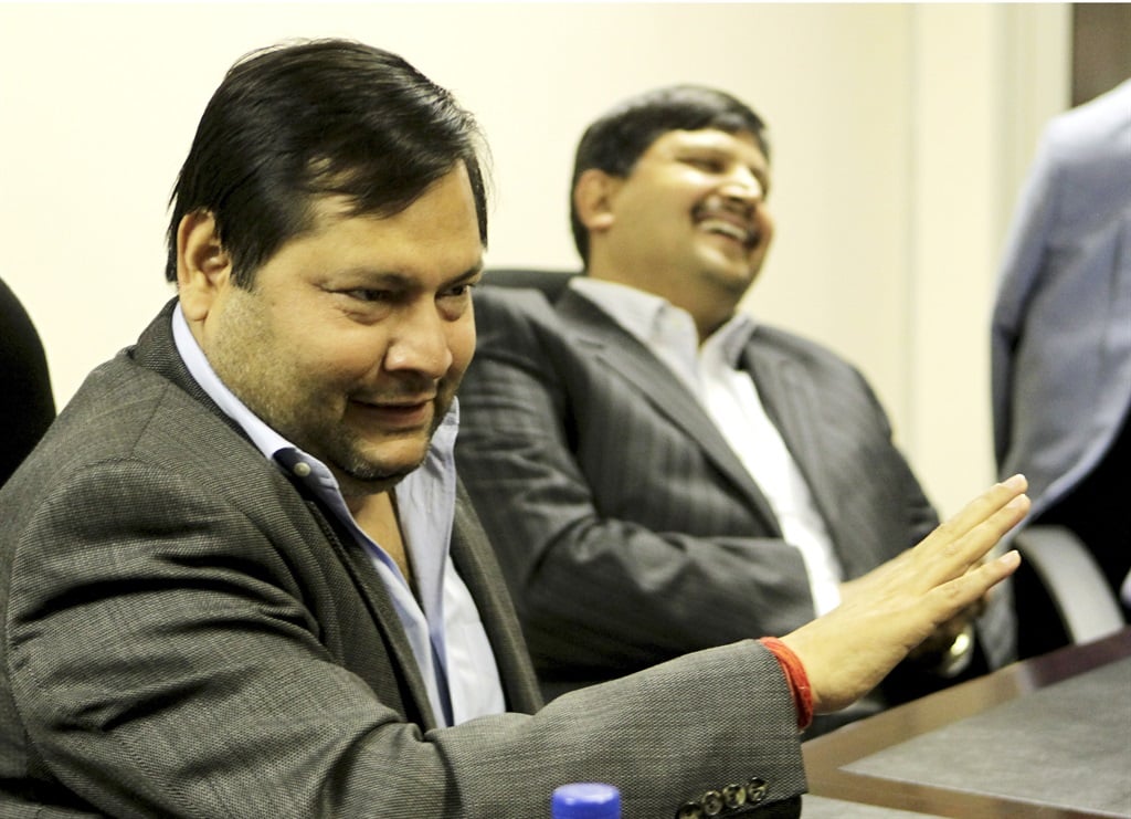 Ajay and Atul Gupta. Auditor KPMG has decided to stop representing Oakbay due to ‘recent media and political interest in the Gupta family’. Picture: Muntu Vilakazi 