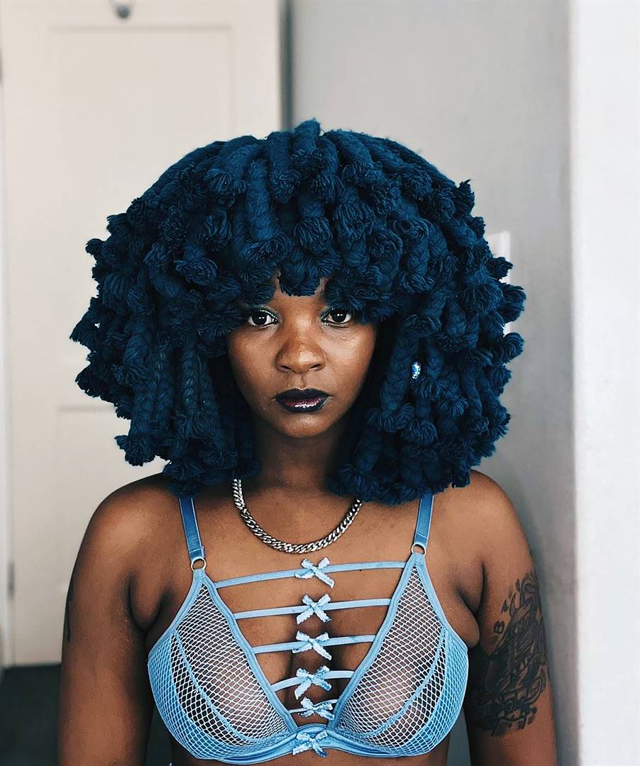 Singer and Media personality, Moonchild Sanelly. Photo from Instagram.Photo by 