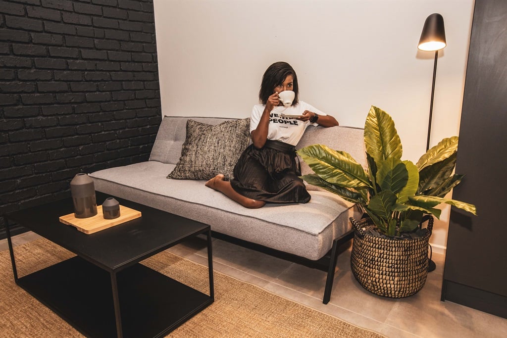 BlackBrick is subtly tucked away on the doorstep of the Sandton CBD, providing a serene home away from home in the richest square mile in Africa. Image supplied by urban espresso