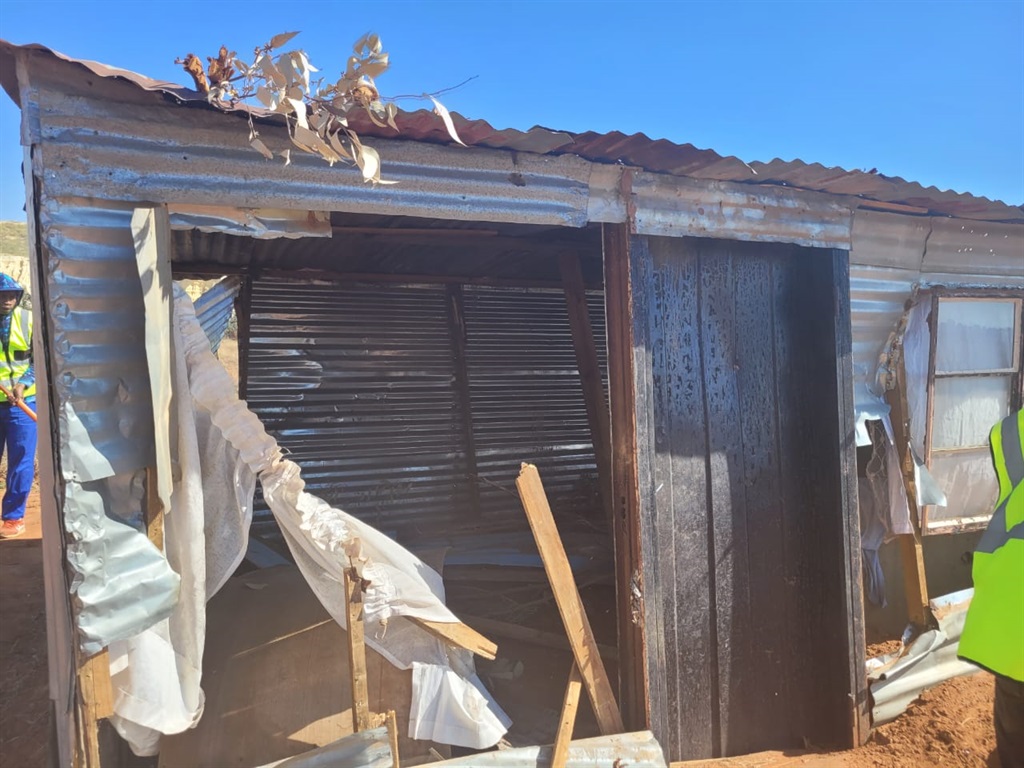 JMPD,  together with two private security companies, demolished and removed about 44 unoccupied shacks in Braam Fisherville Phase 2.