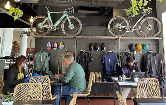 Casquette is a Rosebank take, on the classic European cycling cafe. (Photo: Ride24)