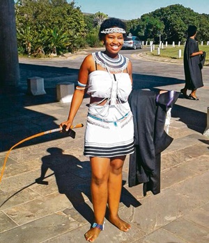 Tolakele Silo (22) graduated with a BA degree in isiXhosa, and Journalism and Media Studies