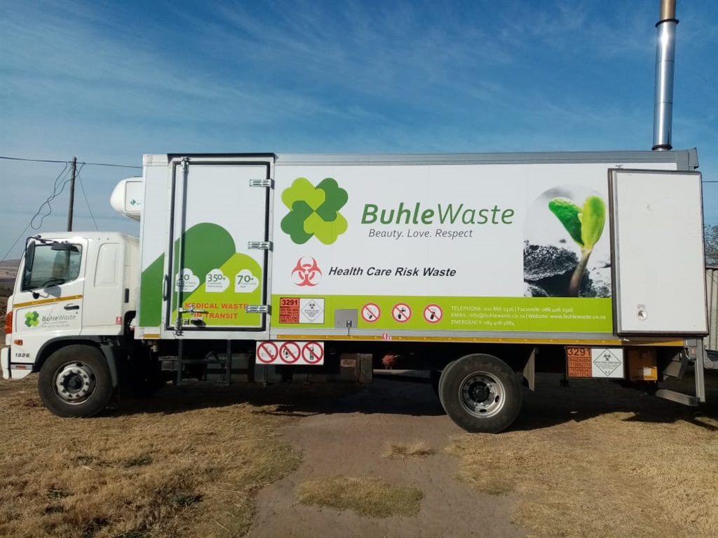 One of the trucks used by Buhle Waste. (Supplied/Buhle Waste via Mthatha Express)