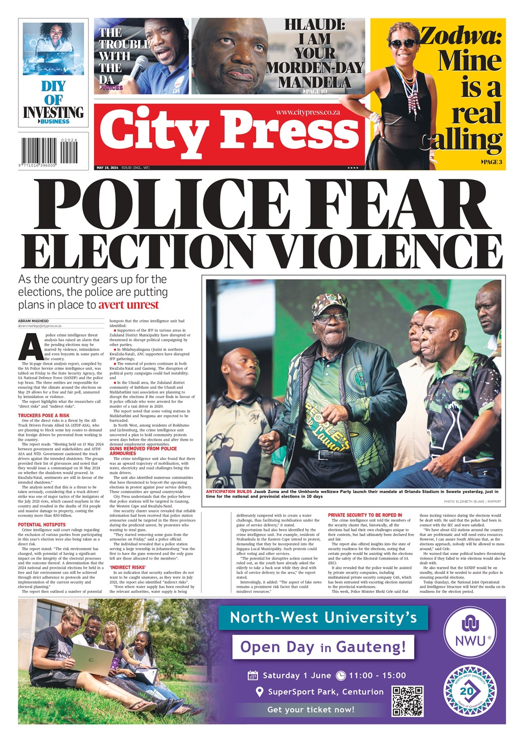 Whats in City Press