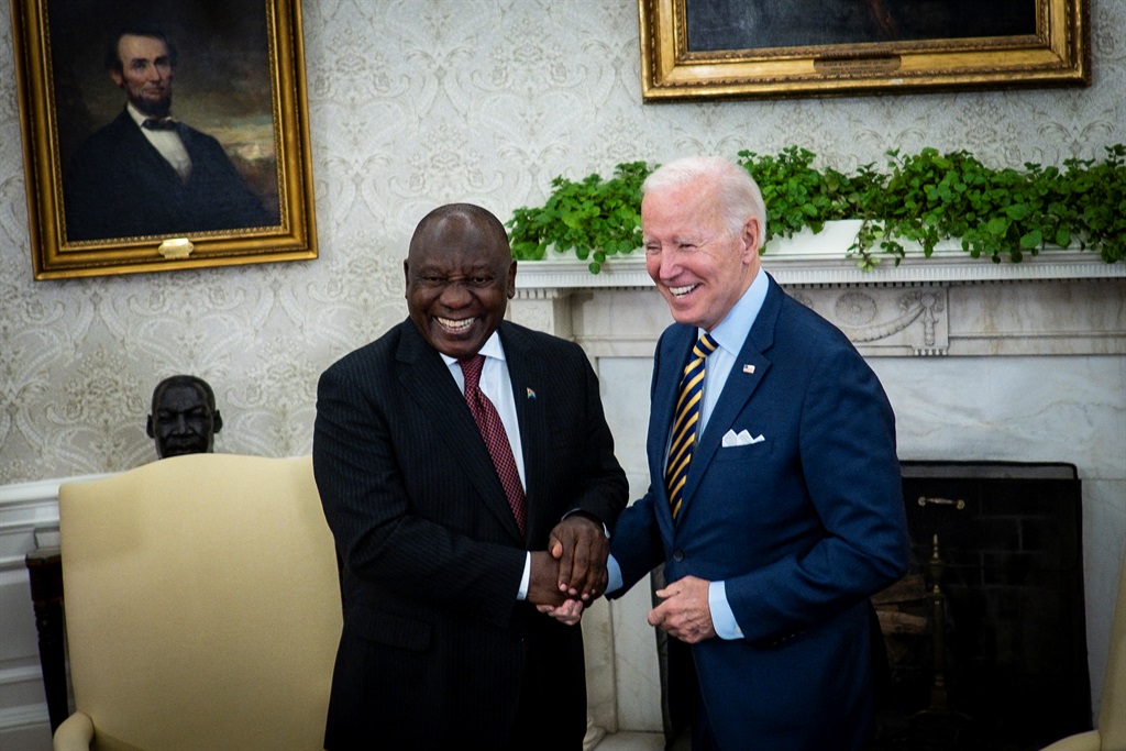 Ramaphosa vows to improve investment environment for US companies after talks with Biden | News24