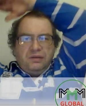Russian founder of MMM Global, Sergey Mavrodi. 