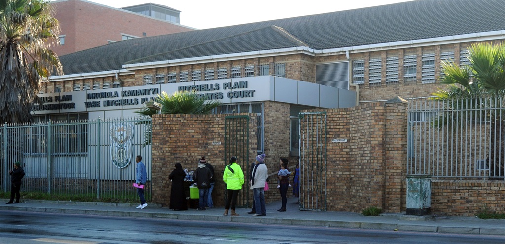 The Mitchells Plain Magistrate's Court where Sandile Jegwa was sentenced to 20 years in prison for the murder of Cleo Diko in 2022. (Brenton Geach/Gallo Images)