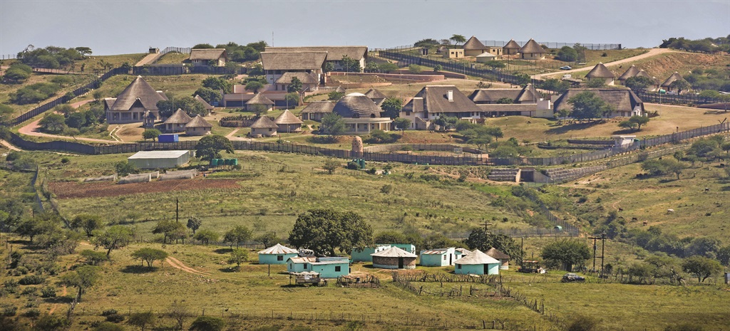 a rural palace President Jacob Zuma’s home in Nkandla PHOTO: Jonathan Burton 