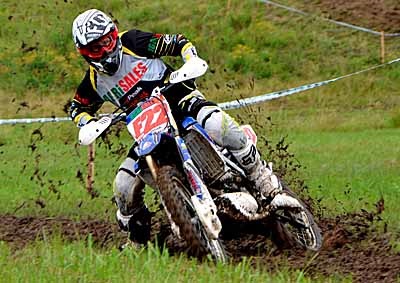 <b>NATIONAL ENDURO RIDERS:</b> Bruce May (pictured here) was tied in the senior class lead following two days of gruelling motorcycle riding in KZN. <i>Image: Megan Els</i>