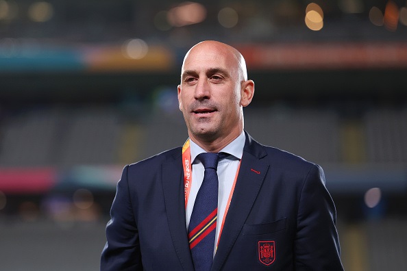 Luis Rubiales has issued a statement after being criticised for kissing one of Spain's 2023 FIFA Women's World Cup winners on the lips.