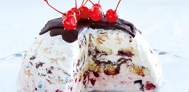 Cherry and chocolate ice-cream bombe | Food24