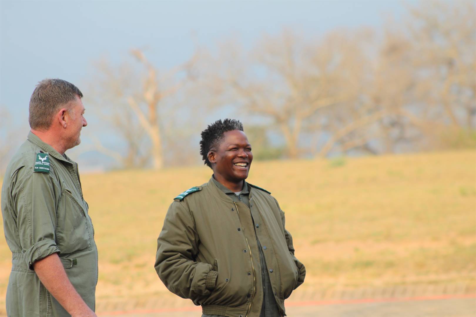 David Simelane was promoted to chief pilot at the Kruger National Park in July last year. Photo: Laila Majiet