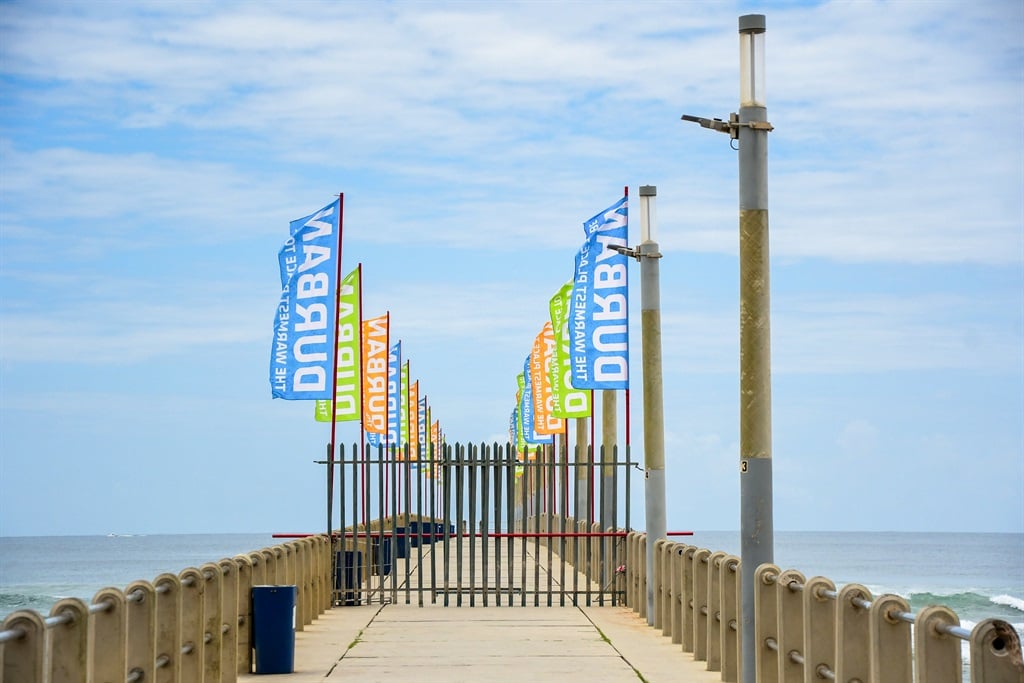 The pier at Durban's north beach. 