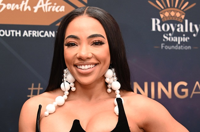 Amanda Du-Pont at the 6th Annual Royalty Soapie Awards at The Galleria on March 11, 2023 in Sandton, South Africa. 