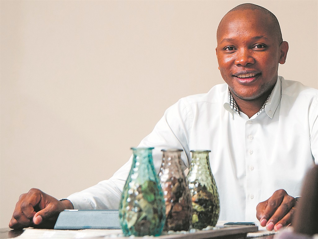 MONEYBAGS Nkosana Makate is set to become a billionaire thanks to a court ruling on his invention, the Please Call Me service, which Vodacom tried to claim was a former CEO’s idea. Picture: Waldo Swiegers 