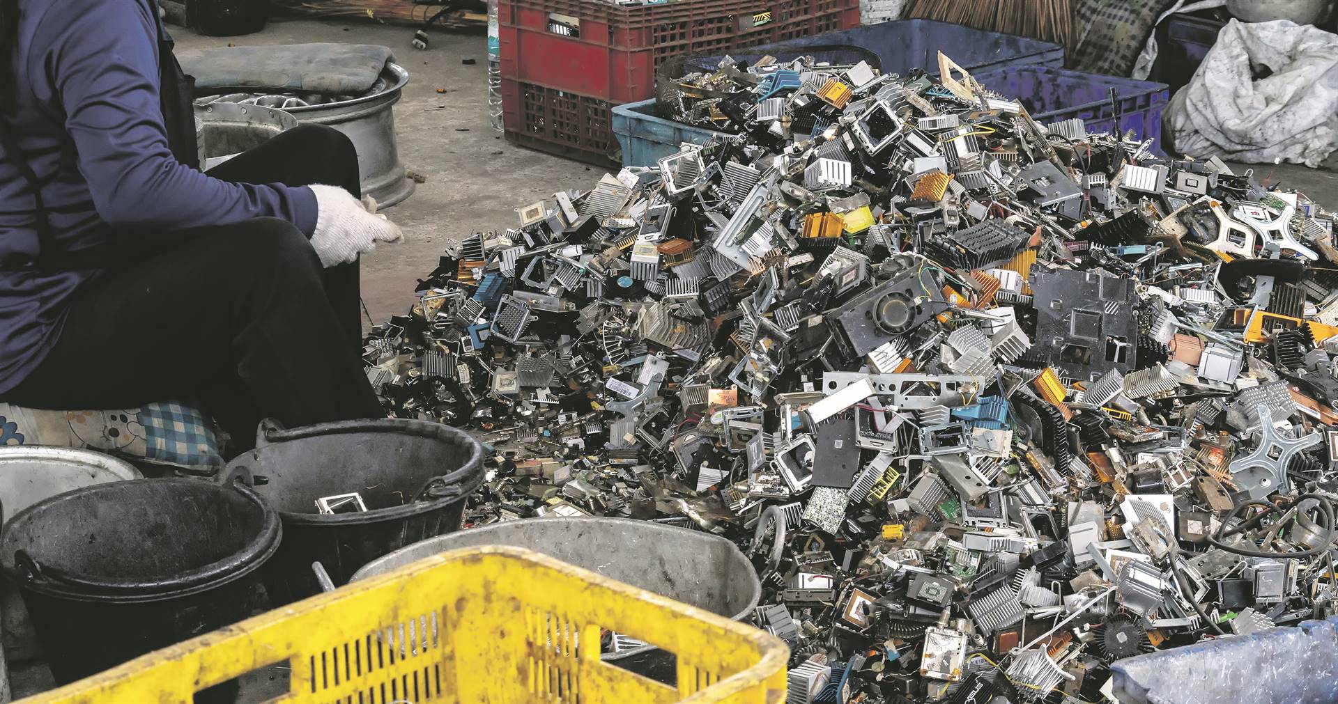 Sowat 6,2 kilogram se elektroniese afval word jaarliks per Suid-Afrikaner gegenereer.