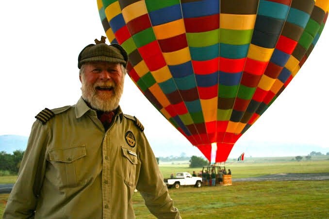 Hot air balloon tour operator Bill Harrop has died of Covid-19 complications.