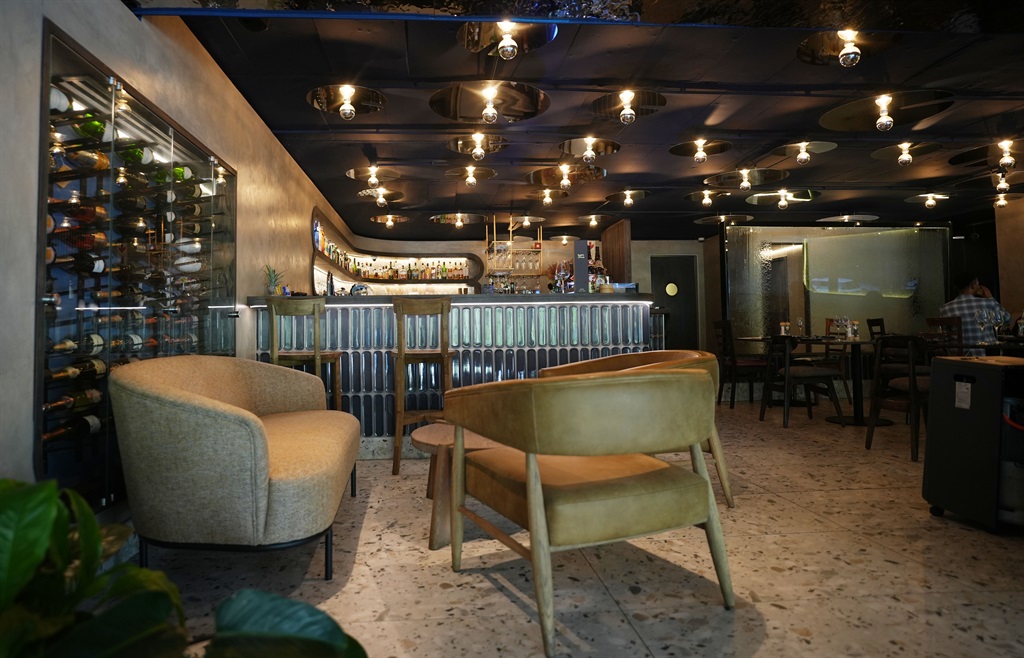 The earthy colours at Kanpai in Rosebank give the eatery a sense of reconnecting with nature