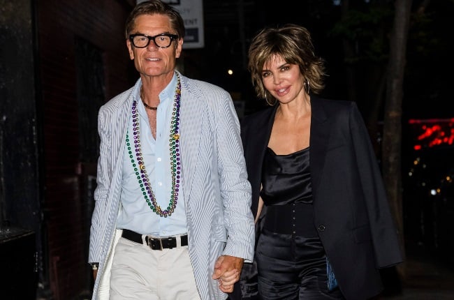 Harry Hamlin and Lisa Rinna are celebrating their silver wedding anniversary. (PHOTO: Gallo Images / Getty Images)