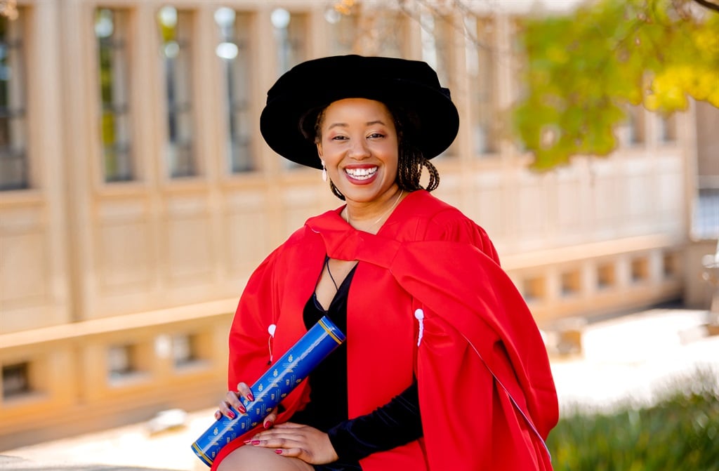 Dr Nomhle Ngwenya, the youngest PhD graduate in Science at Wits (Supplied)