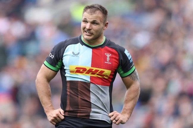 Andre Esterhuizen will turn out in Harlequins colours at inside centre when they take Toulouse in the Champions Cup semi-final in France on Sunday. (Warren Little/Getty Images)