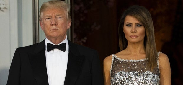President Donald Trump and Melania Trump. (Photo: Getty Images)