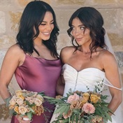 Sarah Hyland thrilled for newly engaged bestie Vanessa Hudgens, dishes on surprise champagne visit