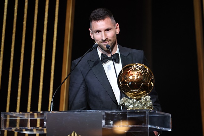Messi wins 8th Ballon d’Or as Bonmati claims women’s award | Sport