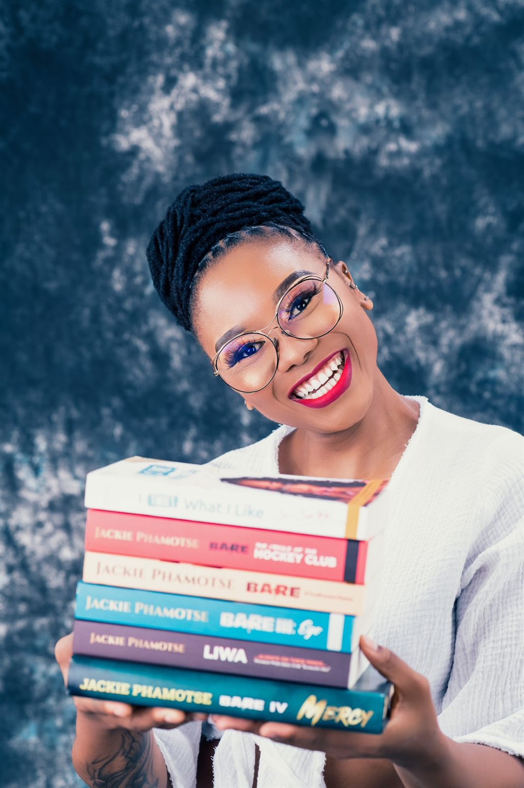 Jackie Phamotse said her books will be turned into a TV show.